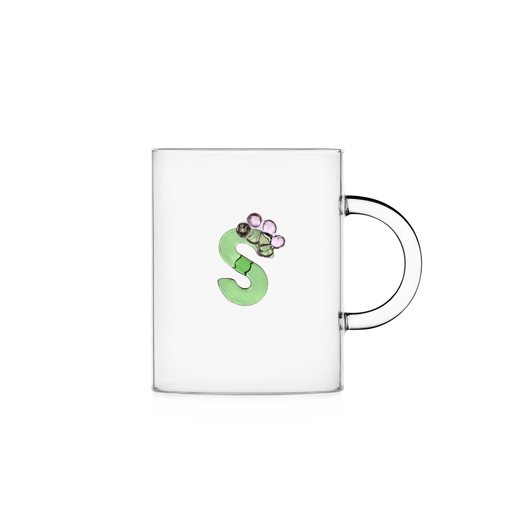 Mug Ichendorf Collezione Greenwood Alfabeto Fiorito Lettera S
